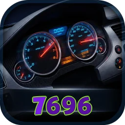 7696